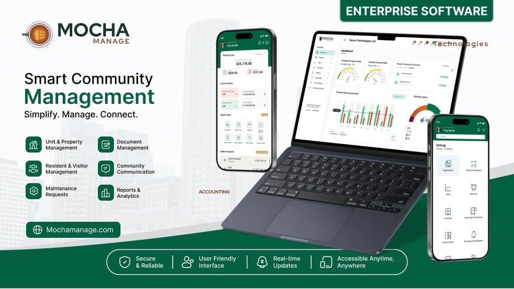 Mocha Management — project preview